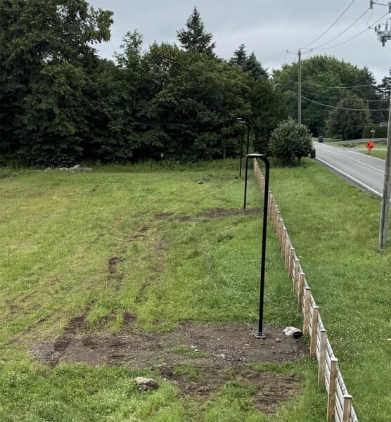 Photo du project: Éclairage extérieur d’une écurie