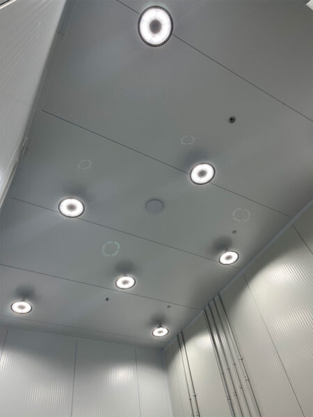 Photo du project: Éclairages DEL nouvelle usine à Granby