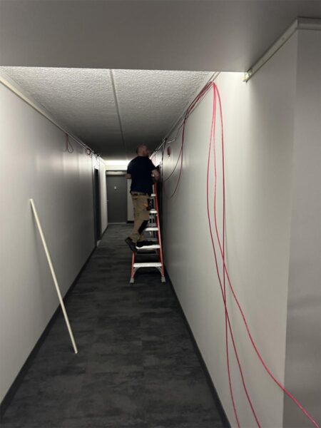 Photo du project: Mise à niveau d’un système d’incendie résidentiel à Longueuil