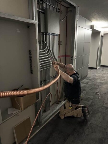 Photo du project: Mise à niveau d’un système d’incendie résidentiel à Longueuil