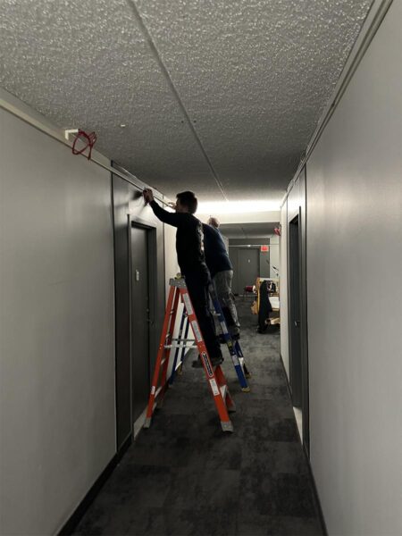 Photo du project: Mise à niveau d’un système d’incendie résidentiel à Longueuil