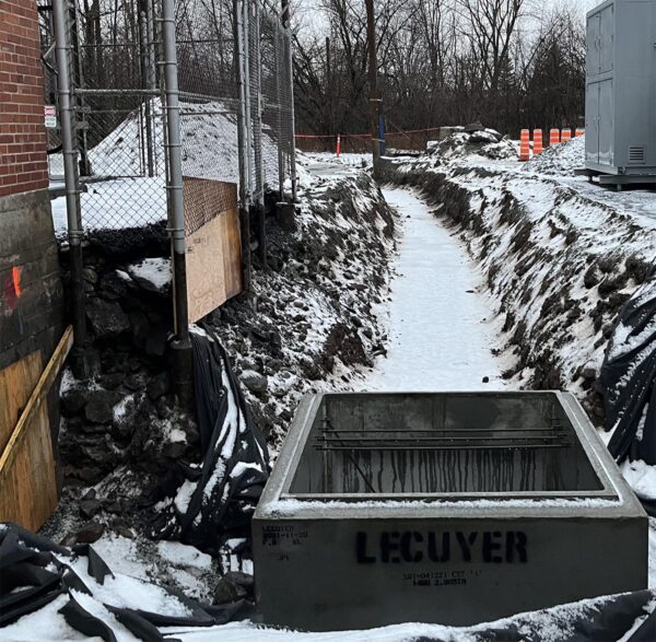 Photo du project: Entrée électrique industrielle 2000A à Granby