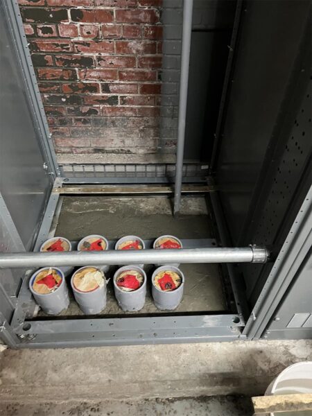 Photo du project: Entrée électrique industrielle 2000A à Granby