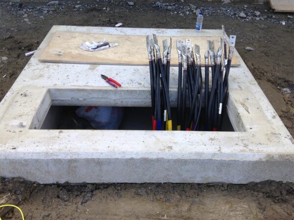 Photo du project: Entrée électrique industrielle 2 x 2500A à St-Denis-de-Brompton