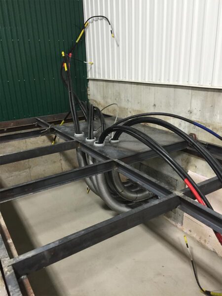 Photo du project: Entrée électrique industrielle 2 x 2500A à St-Denis-de-Brompton