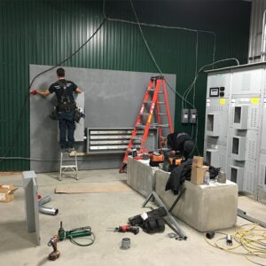 Entrée électrique 2 x 2500A