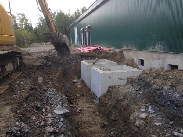 Photo du project: Entrée électrique industrielle 2 x 2500A à St-Denis-de-Brompton