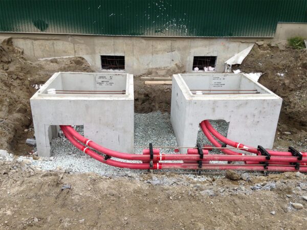 Photo du project: Entrée électrique industrielle 2 x 2500A à St-Denis-de-Brompton