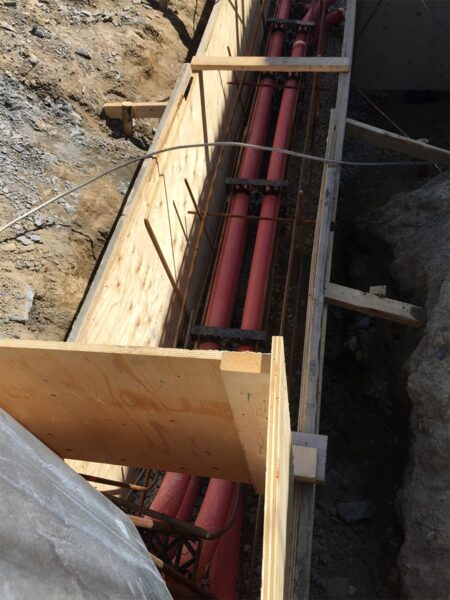 Photo du project: Entrée électrique industrielle 2 x 2500A à St-Denis-de-Brompton