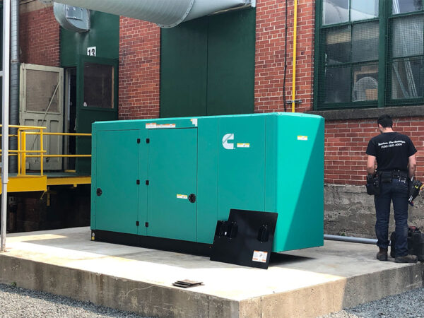 Photo du project: Génératrice industrielle 150 kW à Granby