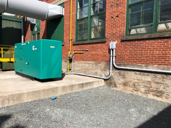 Photo du project: Génératrice industrielle 150 kW à Granby